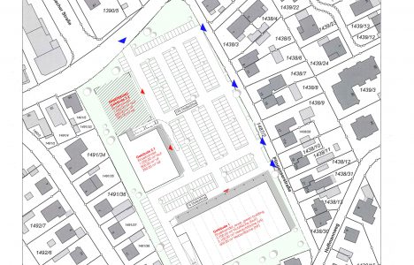 Lageplan Stand 31.07.2019 - Variante 2.1-1