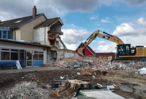 Beginn Neubau/ Sanierung LaWe II