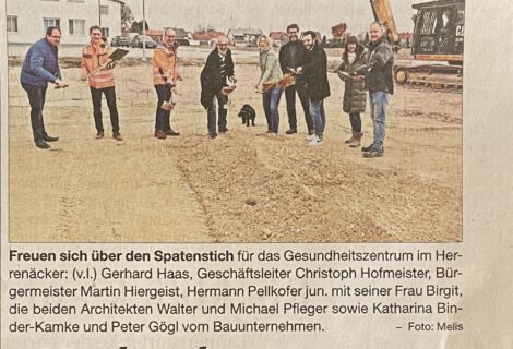 Spatenstich Großköllnbach Spatenstich Großköllnbach