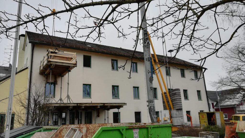 Baubeginn Umbau und Sanierung BFS Mitterfels